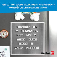 Thumbnail for Creative QT Brick Building Letter Board - Over 285 StoryBricks Letters & Symbols - liquidation.store