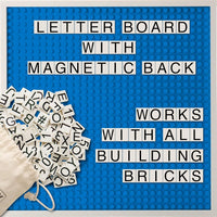 Thumbnail for Creative QT Brick Building Letter Board - Over 285 StoryBricks Letters & Symbols - liquidation.store