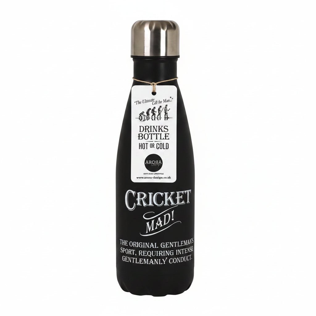 Cricket Insulated Water Bottle Hot or Cold 500ml - liquidation.store