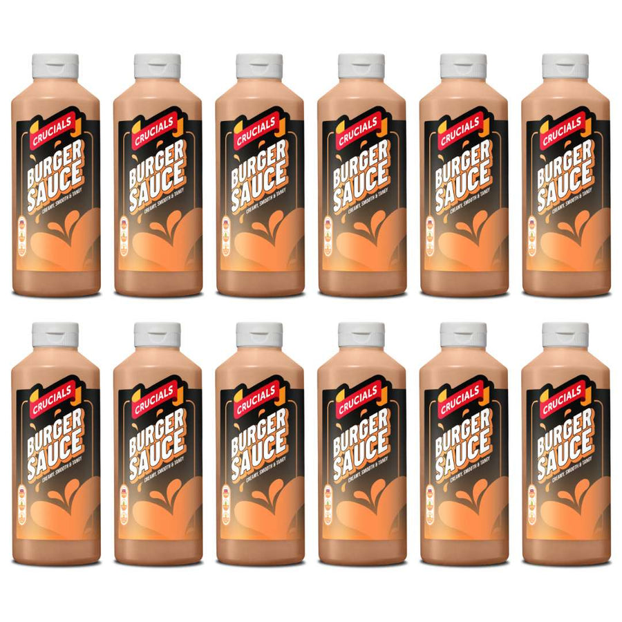 Crucials Burger Sauce - 500ml X 12 - liquidation.store