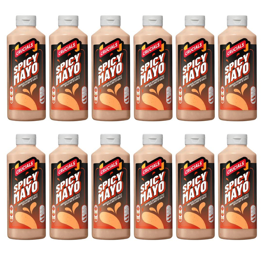 Crucials Spicy Mayo - 500ml X 12 - liquidation.store