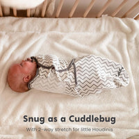 Cuddlebug Adjustable Baby Swaddle Blanket & Wrap (Spots & Stripes), Pack of 3 (Small/Medium 0-3 Months Old) - liquidation.store