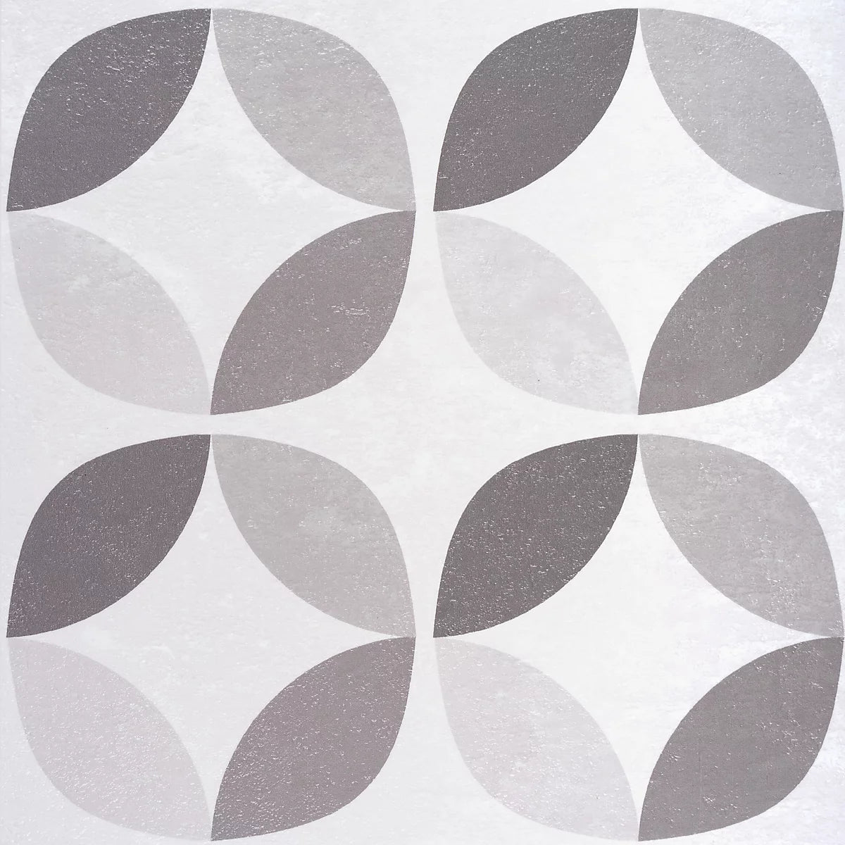 D - C - Fix Grey & White Geometric Tile effect Self - adhesive Vinyl tile - 1.2m² (11 Tiles) - liquidation.store