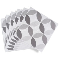 D - C - Fix Grey & White Geometric Tile effect Self - adhesive Vinyl tile - 1.2m² (11 Tiles) - liquidation.store