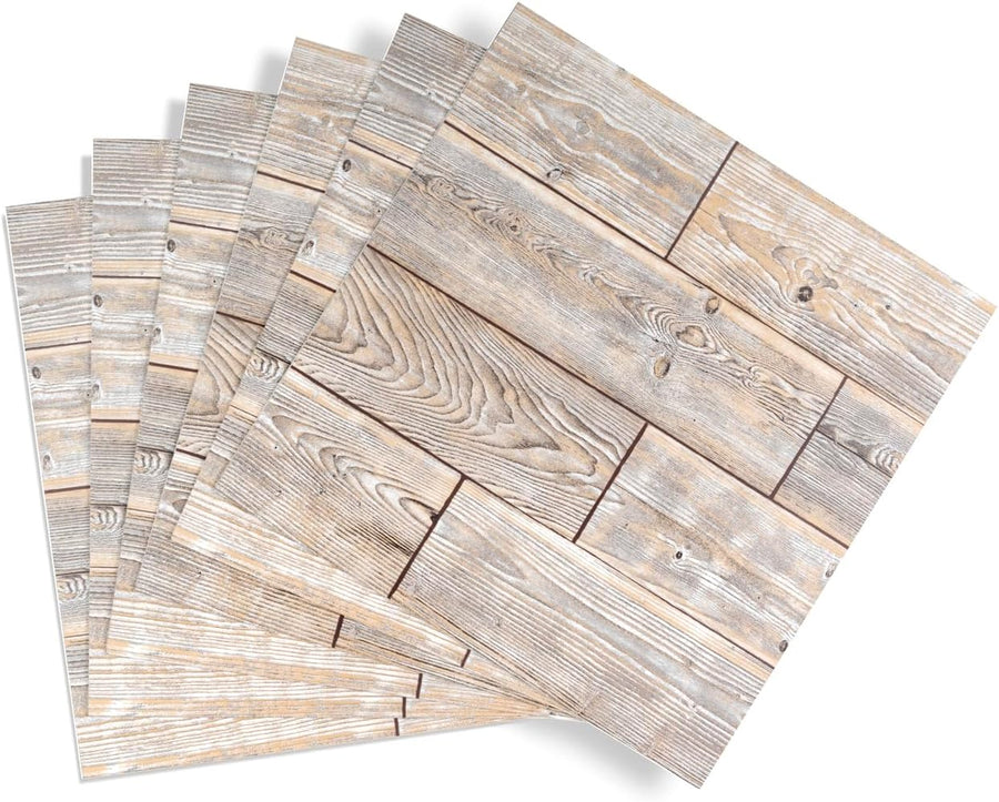 d - c - fix self Adhesive Floor Tiles Rustic Oak Wood Effect - 11 Pack (30.5 x 30.5cm) - liquidation.store