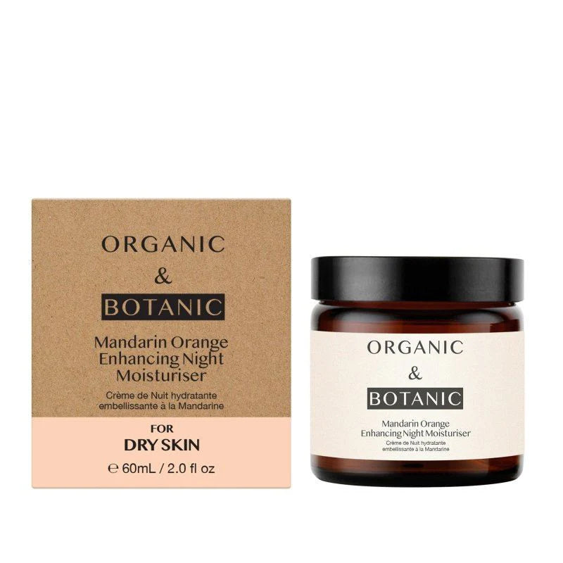 Organic & Botanic Mandarin Orange Night Moisturiser 60ml