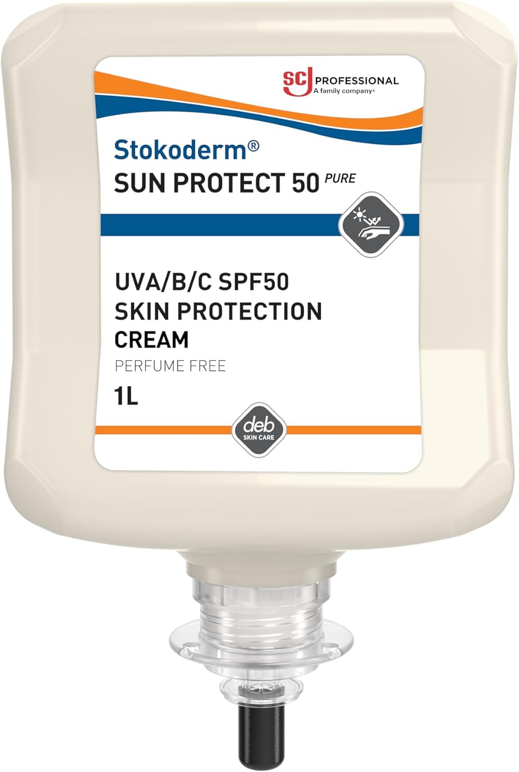 Deb SCJ Stokoderm Sun Protect Sun Cream Factor 50 1 Litre - liquidation.store