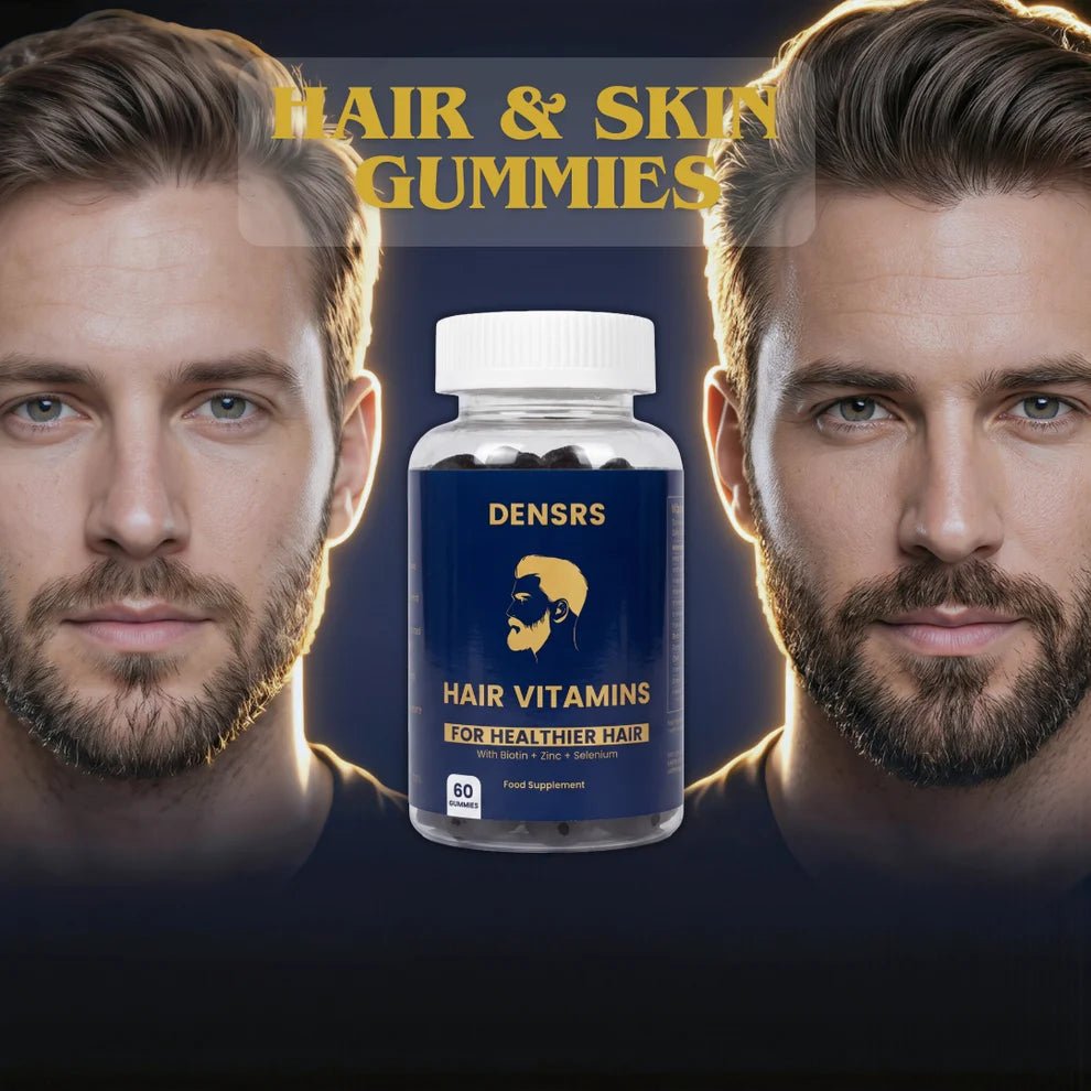 Densrs Hair Vitamins Gummies - Watermelon Flavour (60 Gummies) - liquidation.store
