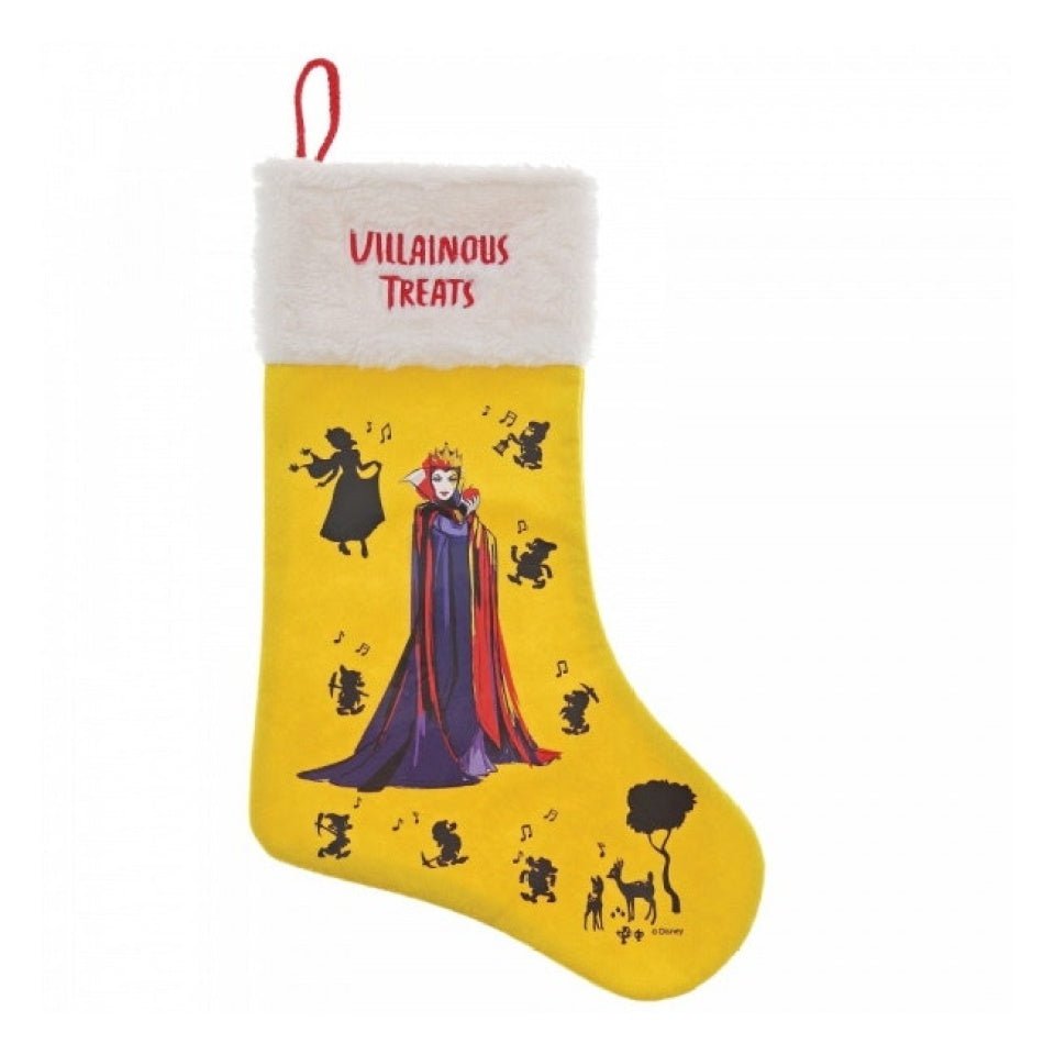 Disney Christmas Stocking Villainous Treats - Yellow - liquidation.store