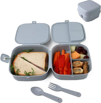 Thumbnail for DIVCHI Portable Lunch Box for Kids & Adult (Light Grey) - liquidation.store