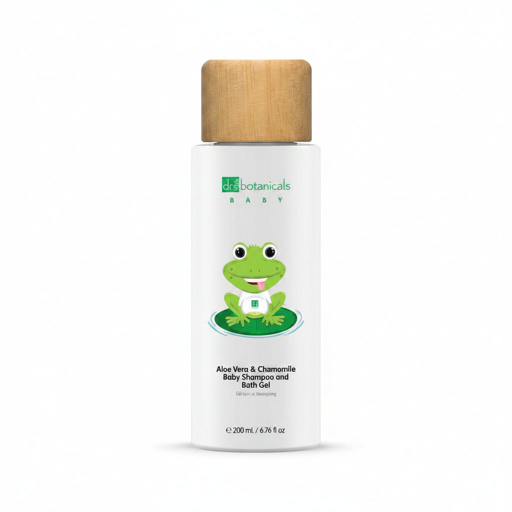 Dr Botanicals Aloe Vera & Chamomile Baby Shampoo and Bath Gel - 200ml