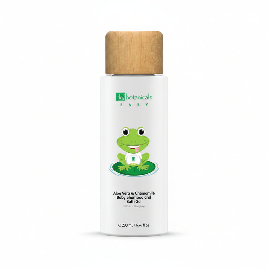 Dr Botanicals Aloe Vera & Chamomile Baby Shampoo and Bath Gel - 200ml