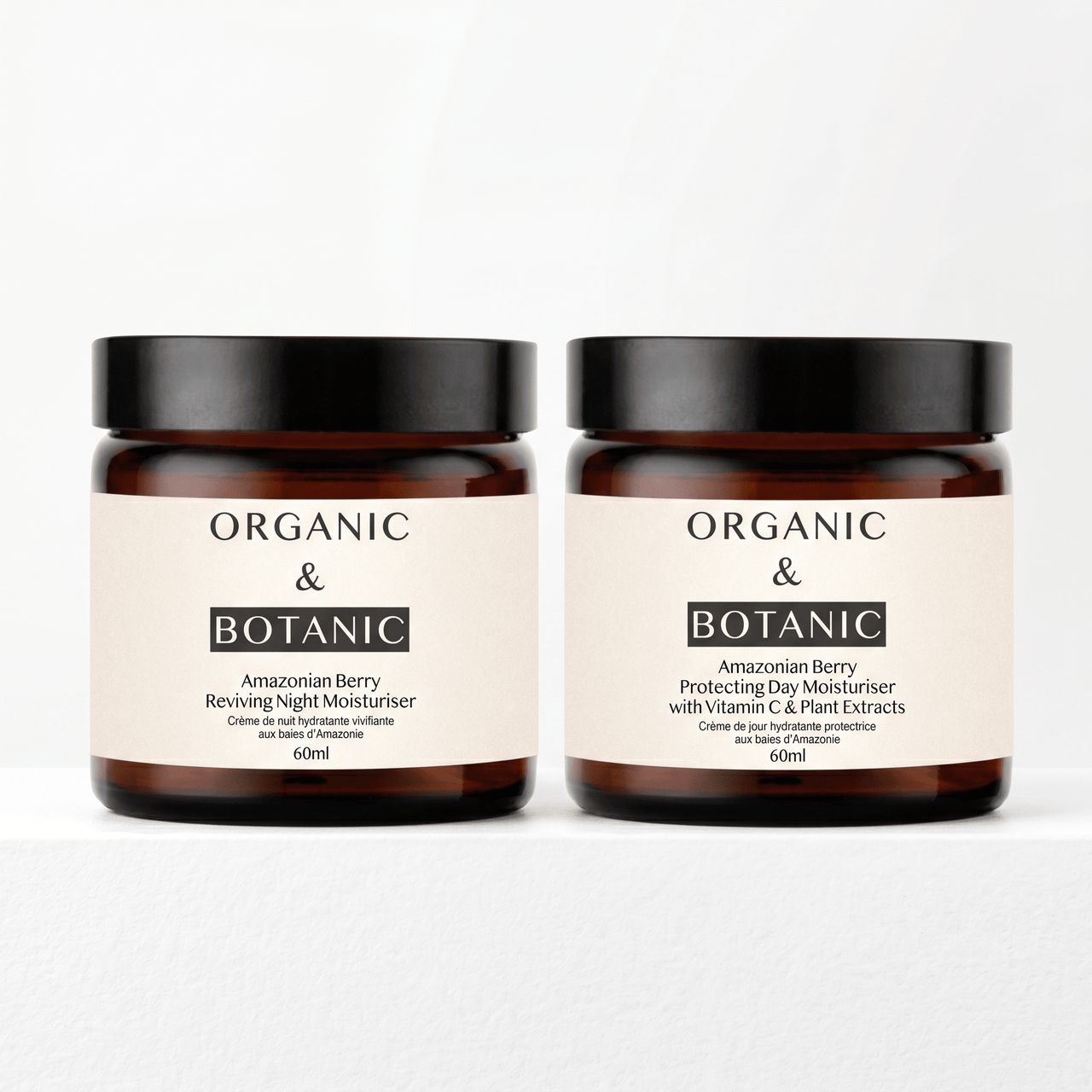 Dr Botanicals Amazonian Berry Day & Night Moisturiser Duo - liquidation.store
