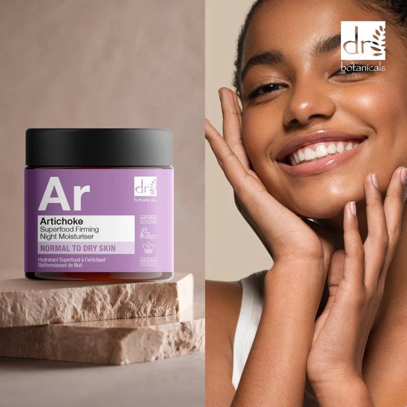 Dr Botanicals Artichoke Superfood Firming Night Moisturiser 60ml - liquidation.store