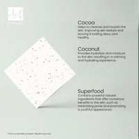 Thumbnail for Dr Botanicals Cocoa & Coconut Superfood Facial Cleansing Bar - 100g - liquidation.store