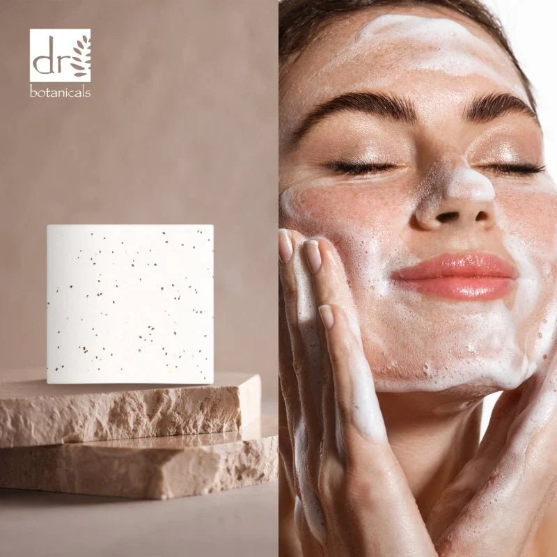 Dr Botanicals Cocoa & Coconut Superfood Facial Cleansing Bar - 100g - liquidation.store