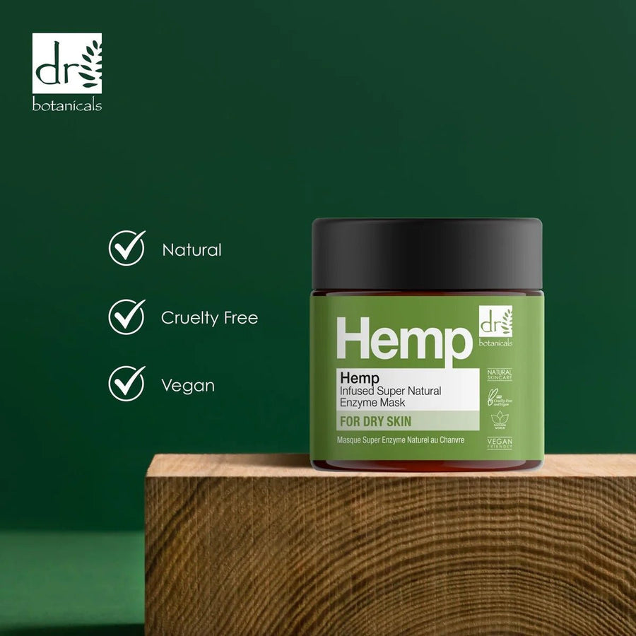 Dr Botanicals Hemp Infused Super Natural Enzyme Mask 60ml - liquidation.store