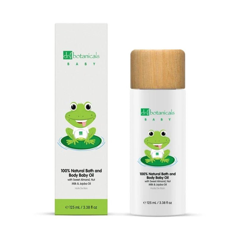 Dr Botanicals Jojoba Seed Oil Relaxing Baby Body Oil 125ml x3 - liquidation.store