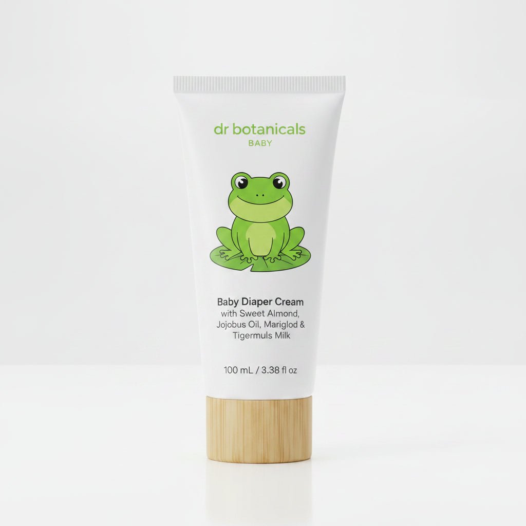 Dr Botanicals Jojoba & Sweet Almond Oil Baby Nappy Diaper Cream - 100ml - liquidation.store