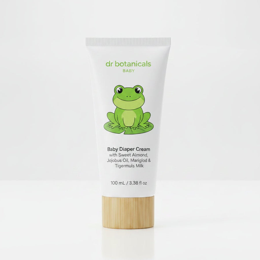 Dr Botanicals Jojoba & Sweet Almond Oil Baby Nappy Diaper Cream - 100ml - liquidation.store