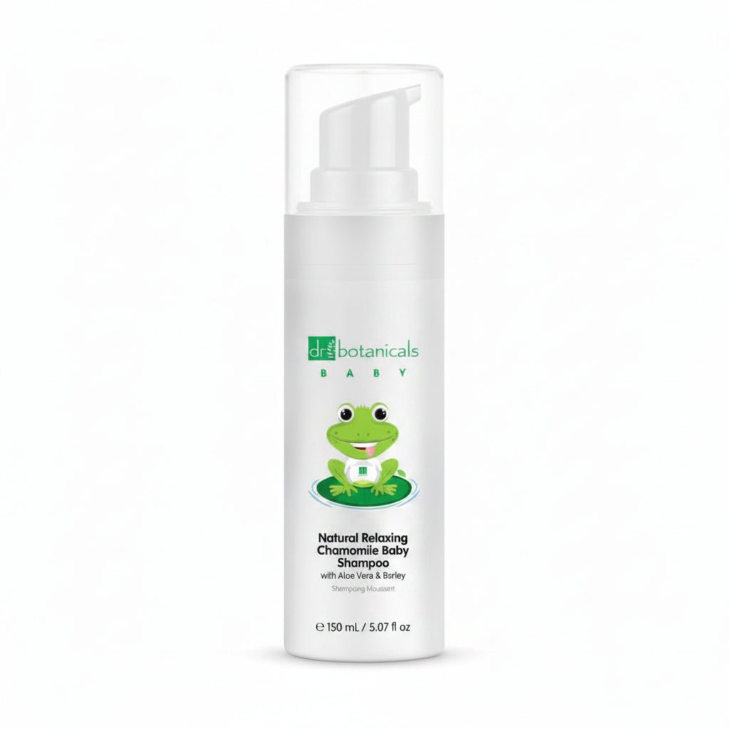 Dr Botanicals Natural Relaxing Chamomile Baby Shampoo with Aloe Vera - 150ml - liquidation.store