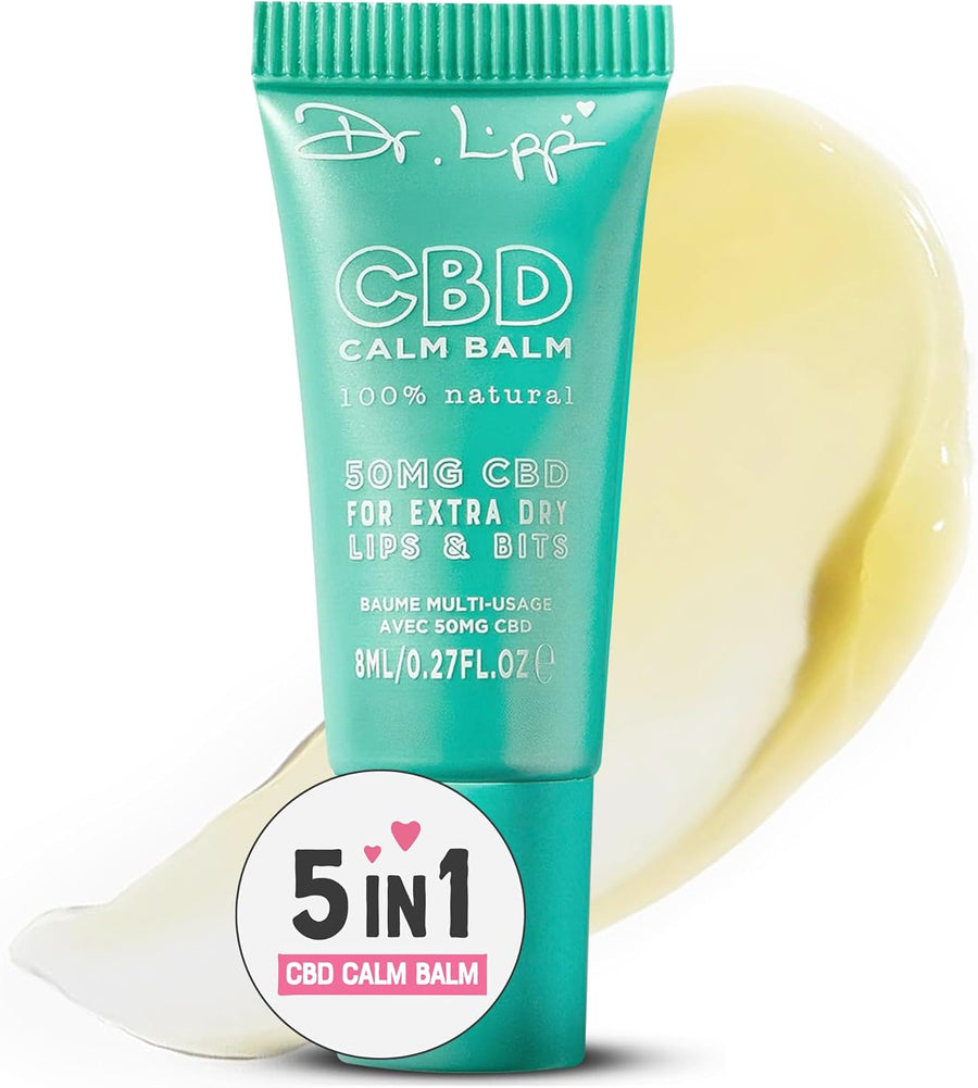 Dr. Lipp CBD Calm Lip Balm 5 - in - ONE Multi - Use Ultra Moisturising - 8ml - liquidation.store