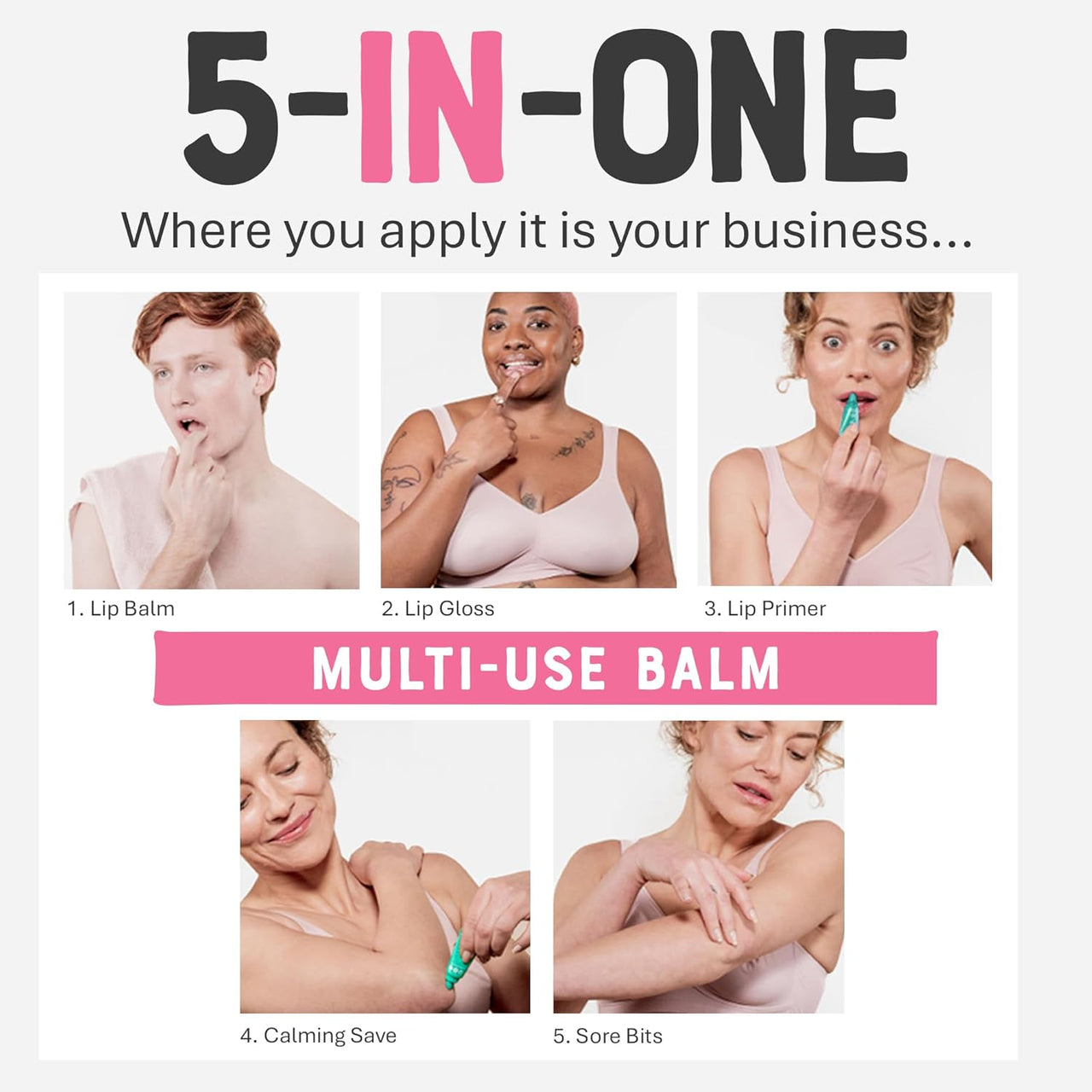 Dr. Lipp CBD Calm Lip Balm 5 - in - ONE Multi - Use Ultra Moisturising - 8ml - liquidation.store