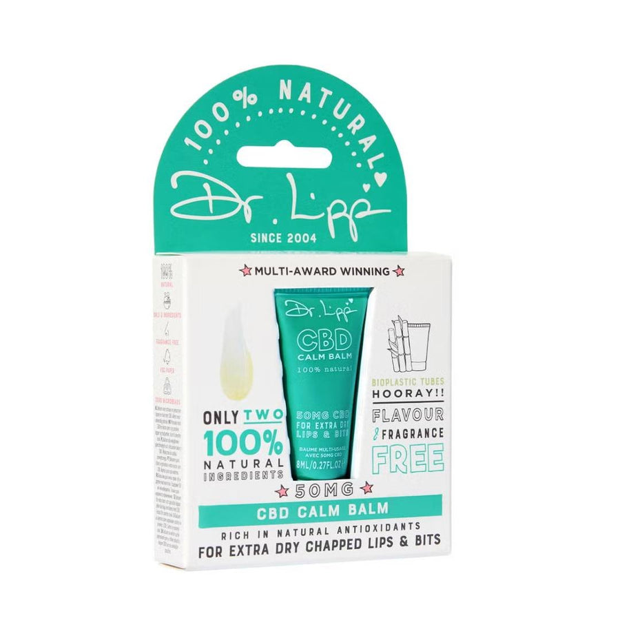 Dr. Lipp CBD Calm Lip Balm 5 - in - ONE Multi - Use Ultra Moisturising - 8ml - liquidation.store