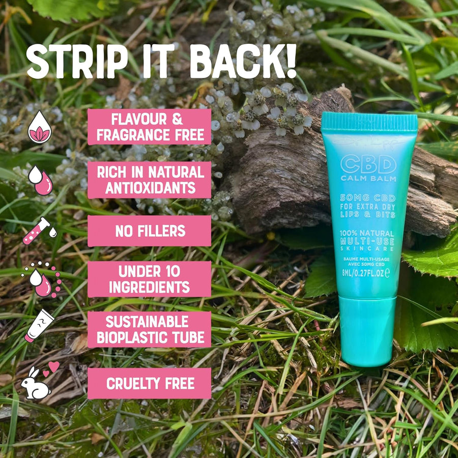 Dr. Lipp CBD Calm Lip Balm 5 - in - ONE Multi - Use Ultra Moisturising - 8ml - liquidation.store