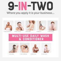 Thumbnail for Dr. Lipp Wash & Glow Pack 9 - in - 2 Body, Face & Hair (2x100ml) - liquidation.store