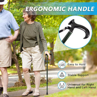 Thumbnail for DRAGON CARBON Adjustable Walking Cane (68.5 - 94 cm) - Green - liquidation.store