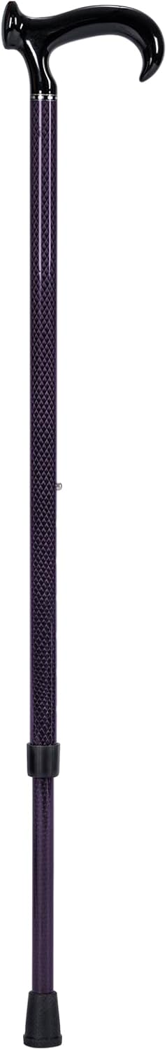 DRAGON CARBON Adjustable Walking Cane (68.5 - 94 cm) - Purple - liquidation.store