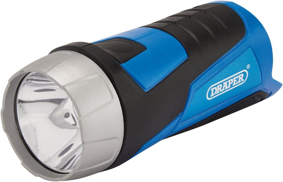 Draper 70299 12V LED Torch, 1W, 90 Lumens - liquidation.store