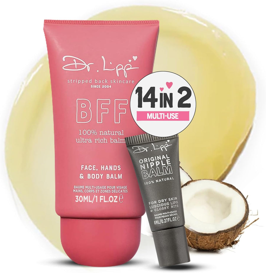 Dr.Lipp BFF Balm - Face, Hand, Foot & Body Butter - 100% Natural - liquidation.store