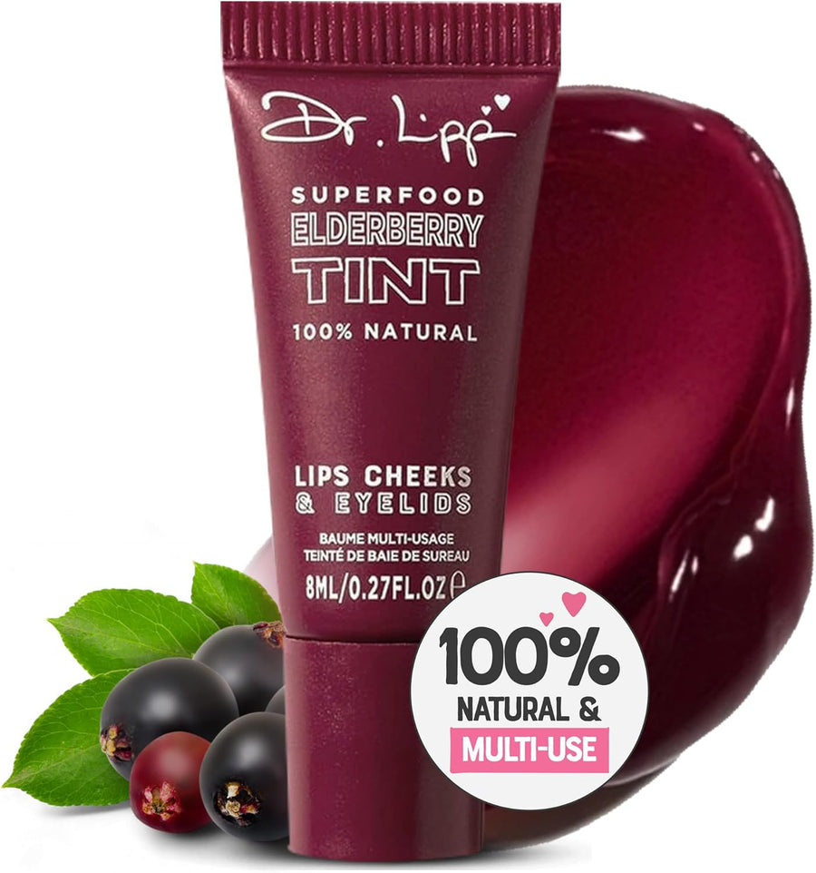 DR.LIPP Superfood Elderberry Tint - 4 - In - ONE (Lip, Cheek & Eye) - liquidation.store