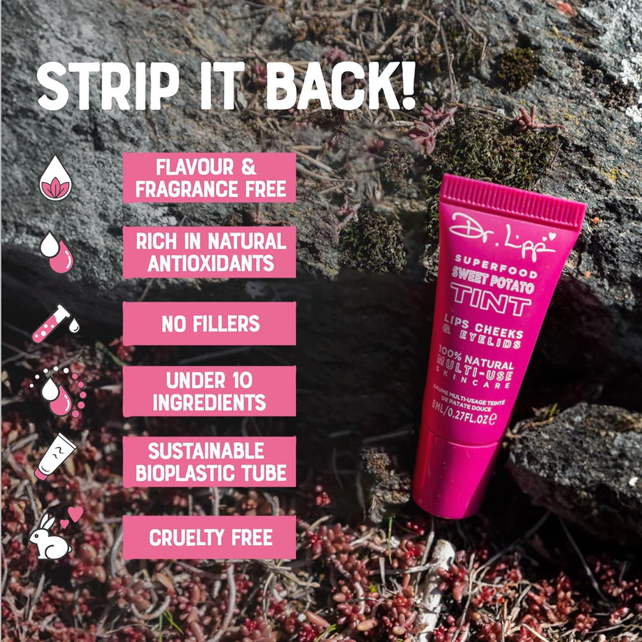 DR.LIPP Superfood Sweet Potato Tint - 4 - In - ONE (Lip, Cheek & Eye) - liquidation.store