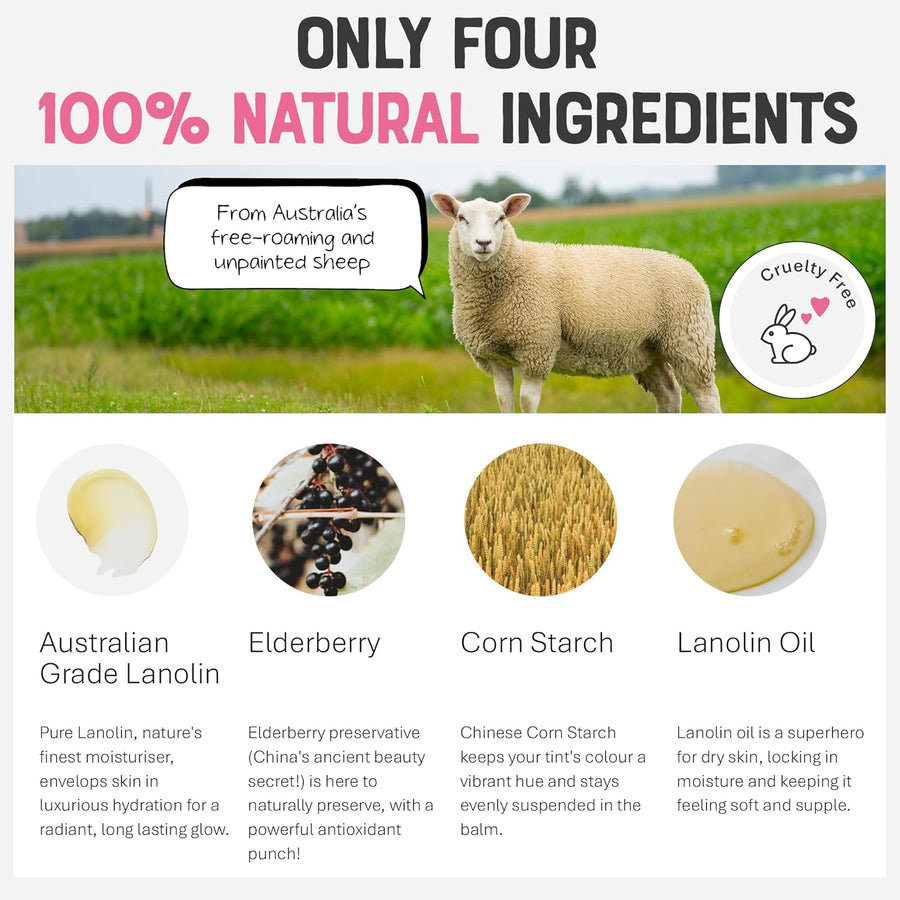 DR.LIPP Superfood Sweet Potato Tint - 4 - In - ONE (Lip, Cheek & Eye) - liquidation.store