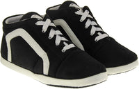 Dunlop Mens High Top Sneaker Black Slippers - XL (UK 11 - 12) - liquidation.store