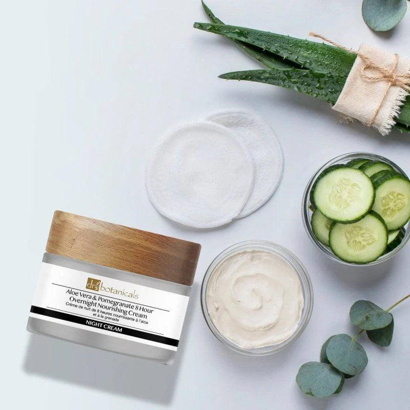 Dr Botanicals Aloe Vera And Pomegranate Overnight Nourishing Cream 50ml