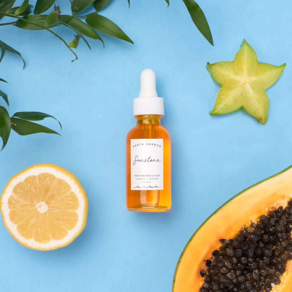 Earth Harbor Sunstone Hair Revive Elixir Seaweed Jasmine - 30ml - liquidation.store