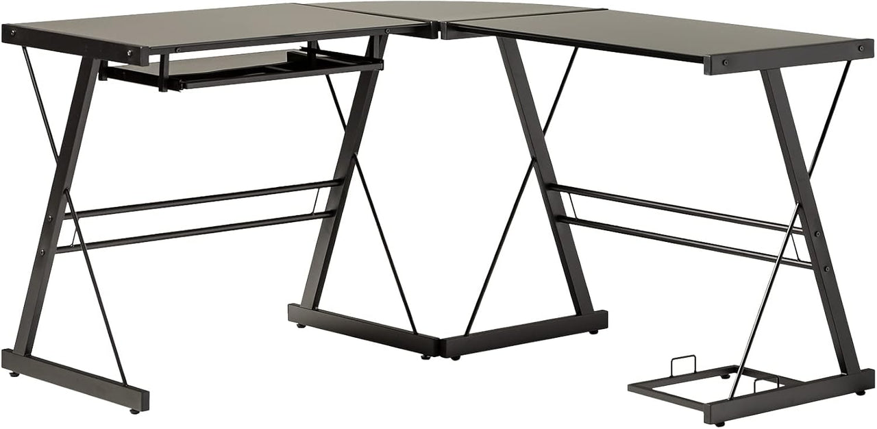 Eden Bridge Designs Metal Corner Desk - liquidation.store