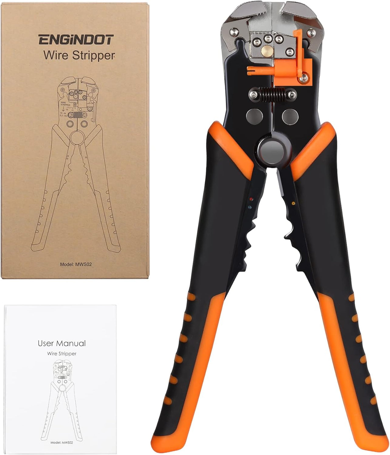 ENGiNDOT 3 - in - 1 Automatic Wire Stripper Plier Tool AWG10 - 24 - liquidation.store