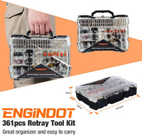 Thumbnail for ENGiNDOT 361pcs Rotary Tool Accessories Kit - liquidation.store