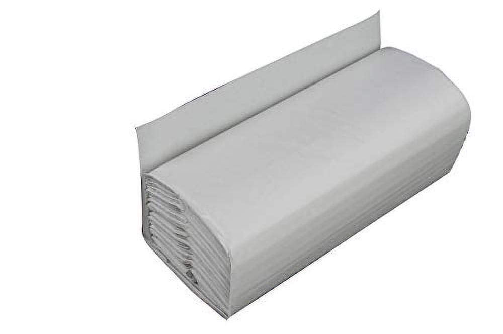 Enigma HTW240C 2 - Ply White C - Fold Hand Towels (2400 Pack) - liquidation.store