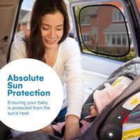 Enovoe Car Window Shade For Kids - 4 - Pack - liquidation.store