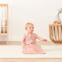 Thumbnail for ergoPouch 1.0 Tog Jersey Sleeping Bag - Berries Pink (Various Sizes) - liquidation.store