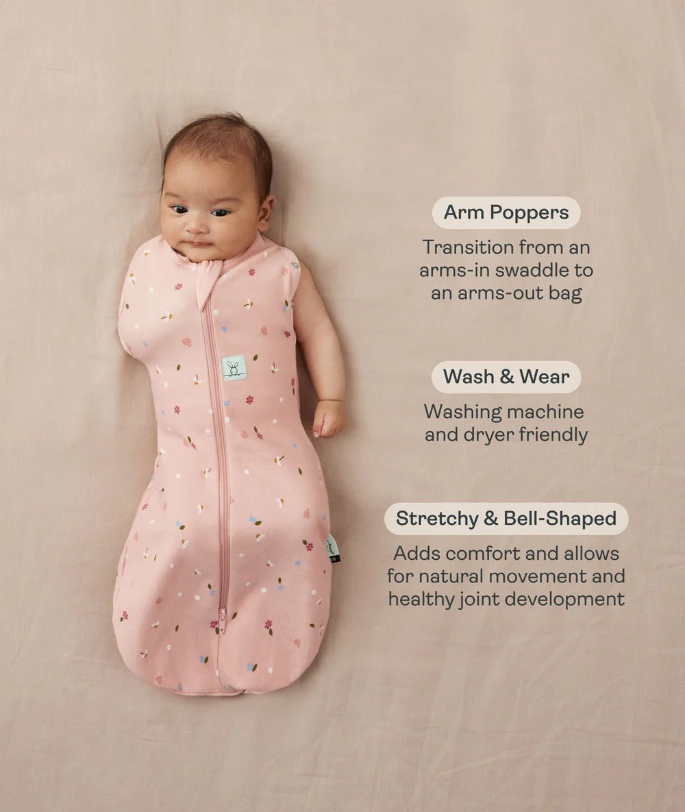 ErgoPouch Cocoon Swaddle Bag - 0.2 TOG (6 - 12M) Grey Marle - liquidation.store