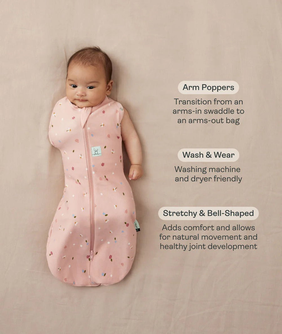 ErgoPouch Cocoon Swaddle Bag - 0.2 TOG (6 - 12M) Grey Marle - liquidation.store