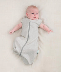ErgoPouch Cocoon Swaddle Bag - 0.2 TOG (6 - 12M) Grey Marle - liquidation.store