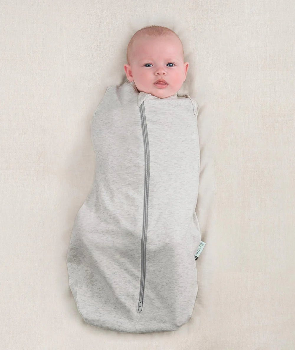 ErgoPouch Cocoon Swaddle Bag - 0.2 TOG (6 - 12M) Grey Marle - liquidation.store